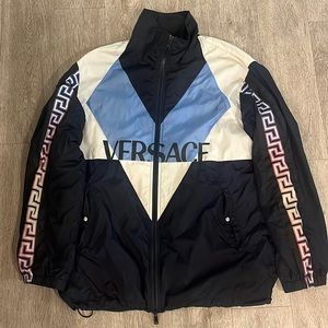 Versace track jacket!